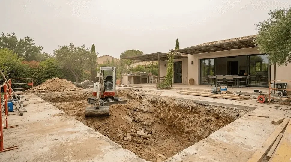 Terrassement Piscine Dijon