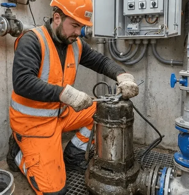 Maintenance pompe de relevage