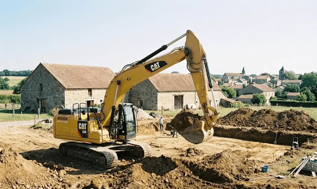 Terrassement à Dijon