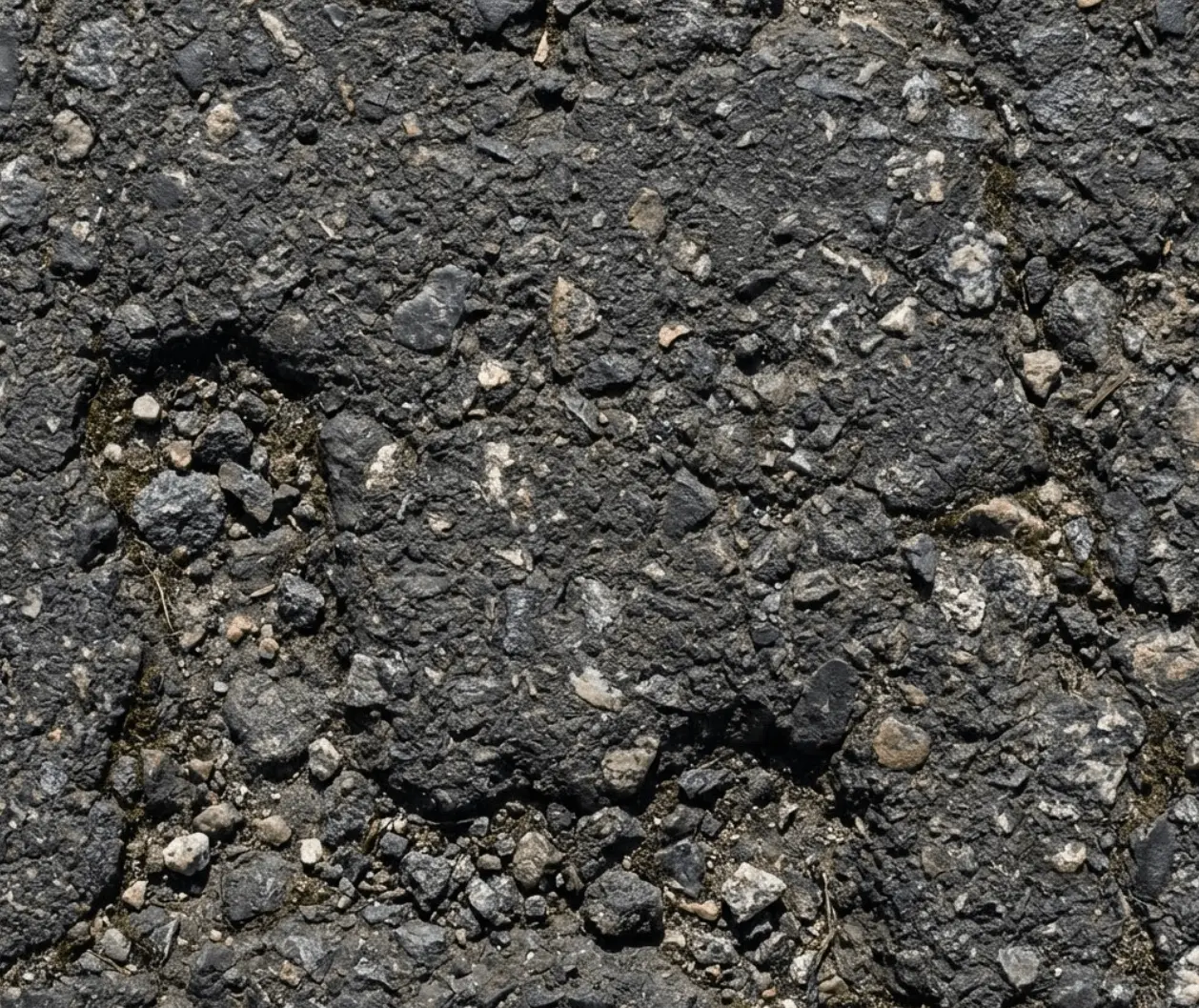 Texture d'enrobé noir premium